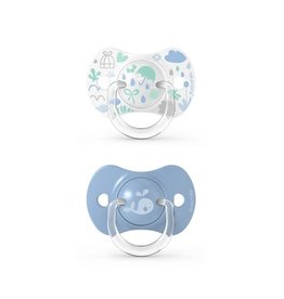 Suavinex Memories - Soother - Sili. - Reversible - +18M - Blue DUO