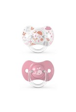 Suavinex Memories - Soother - Sili. - Reversible - +18M - Pink DUO