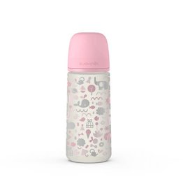 Suavinex Memories - Bottle - Sili. - Large Flow - 360ml - Pink