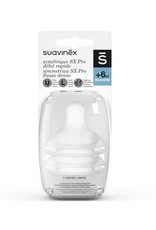 Suavinex Tétine Symétrique SX Pro silicone - Large flow