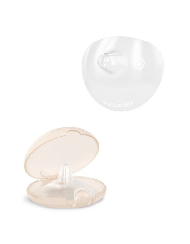 Suavinex Breastfeeding - Nipple Shields (2pcs) - Sili. - Small