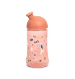 Suavinex Forest - Bottle With Sporty Spout - Pink