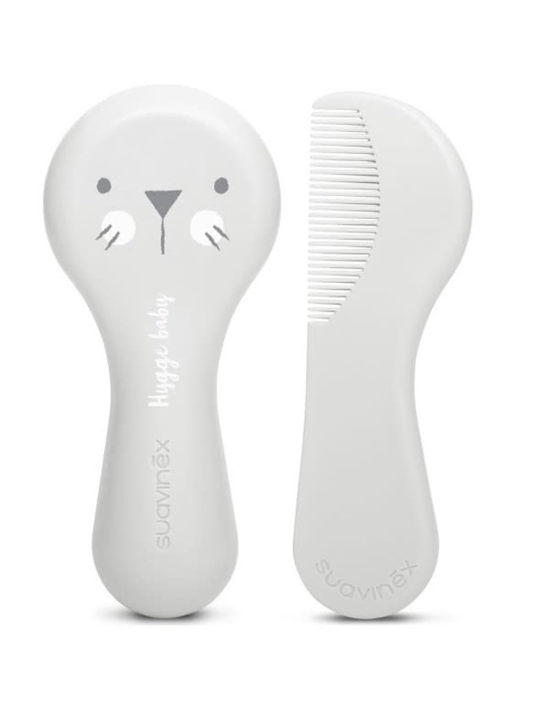 Suavinex Hygiene - Brush/Comb Set - White