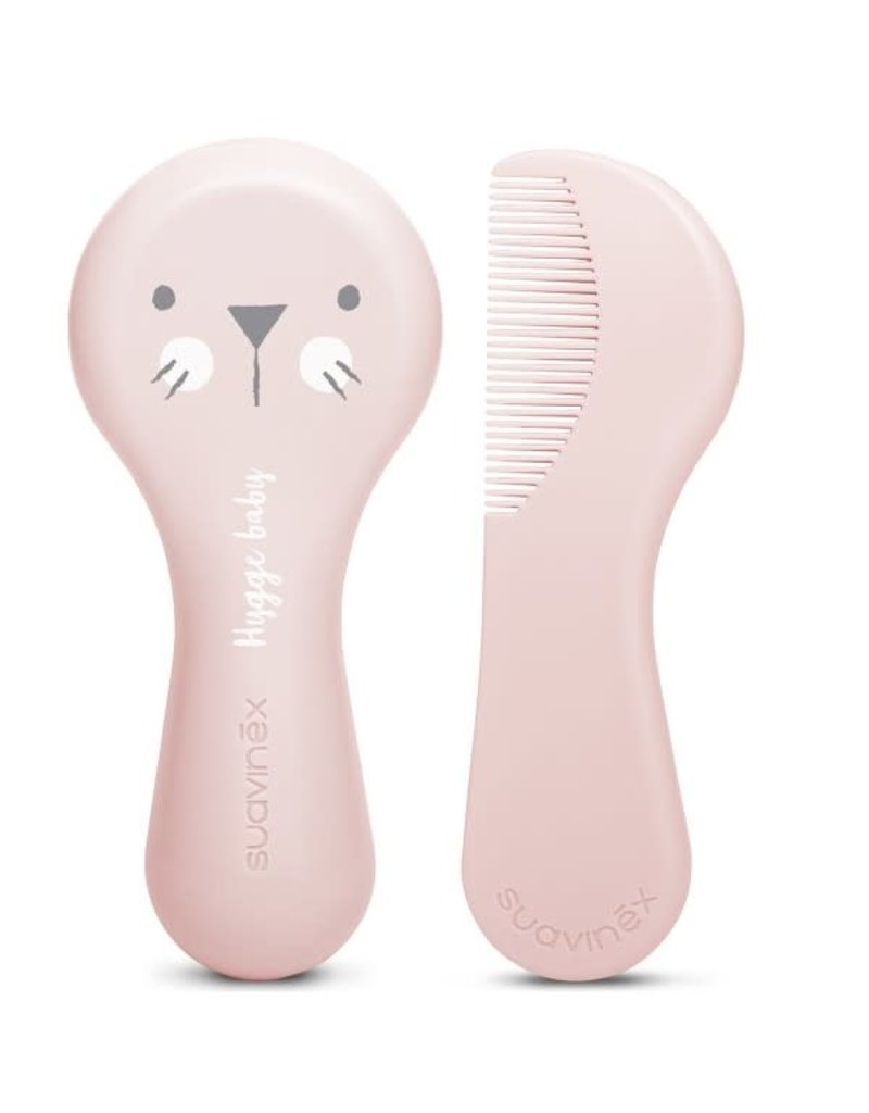 Suavinex Hygiene - Brush/Comb Set - Pink