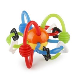 Infantino Rattle & Teether Bendy Tubes Coloured