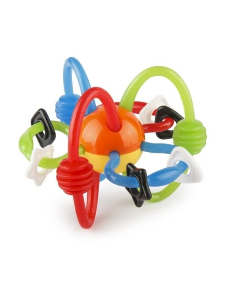 Infantino Rattle & Teether Bendy Tubes Coloured