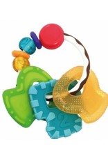 Infantino Essentials - Slide & Chew Teether Keys Coloured