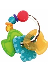 Infantino Essentials - Slide & Chew Teether Keys Coloured