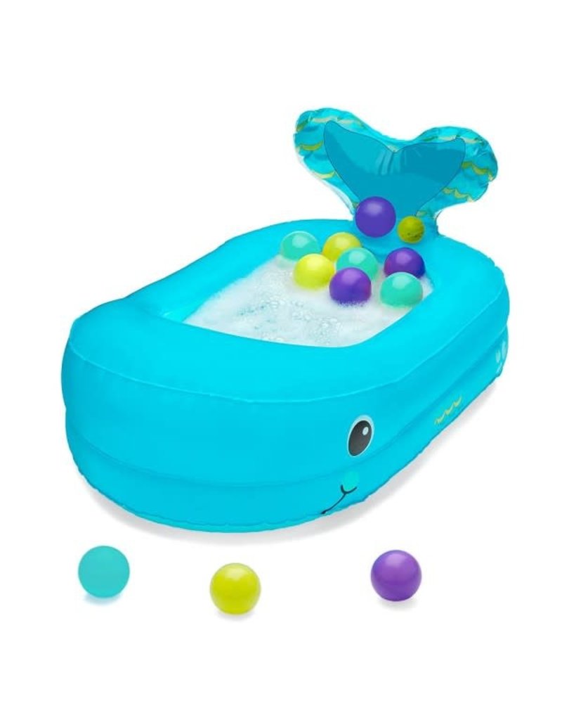 Infantino Bath - Whale Bubble Ball Inflatable Tub