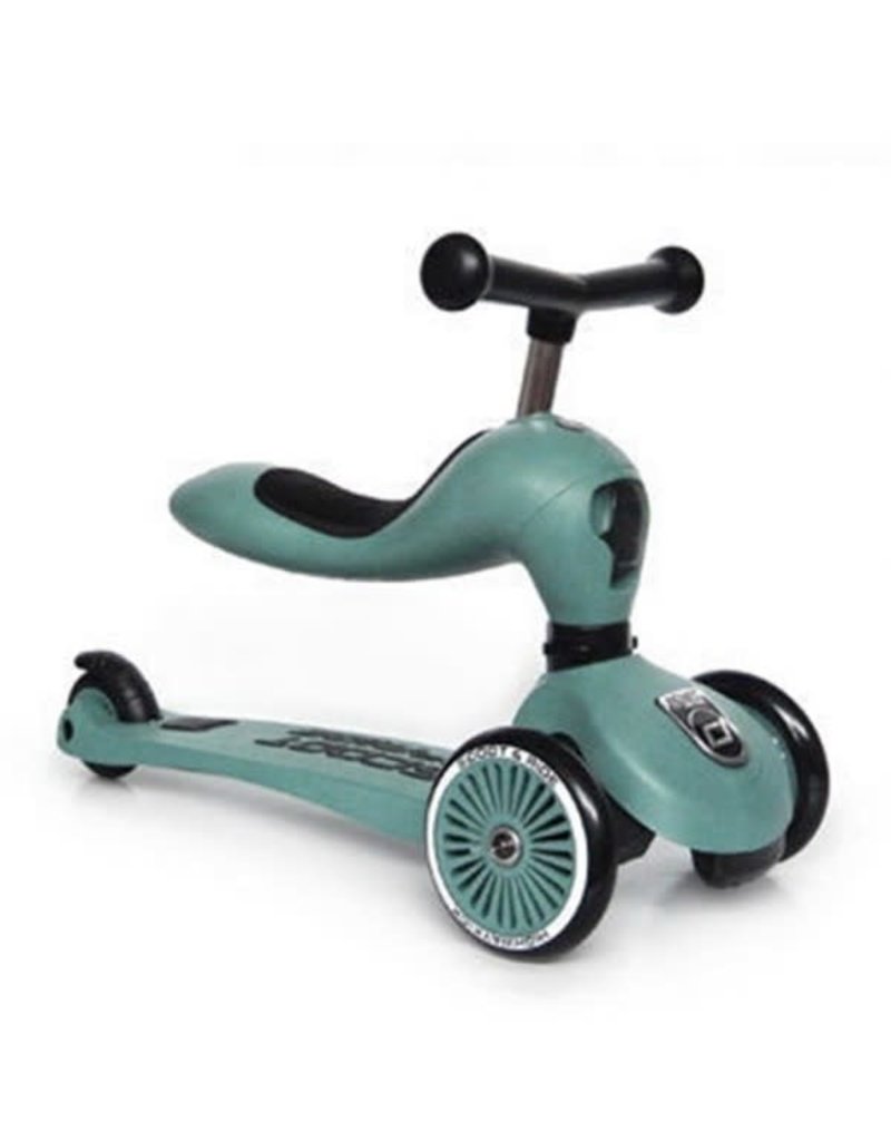 Scoot and Ride Loopfiets/step highwaykick 1 Scoot & Ride - forest