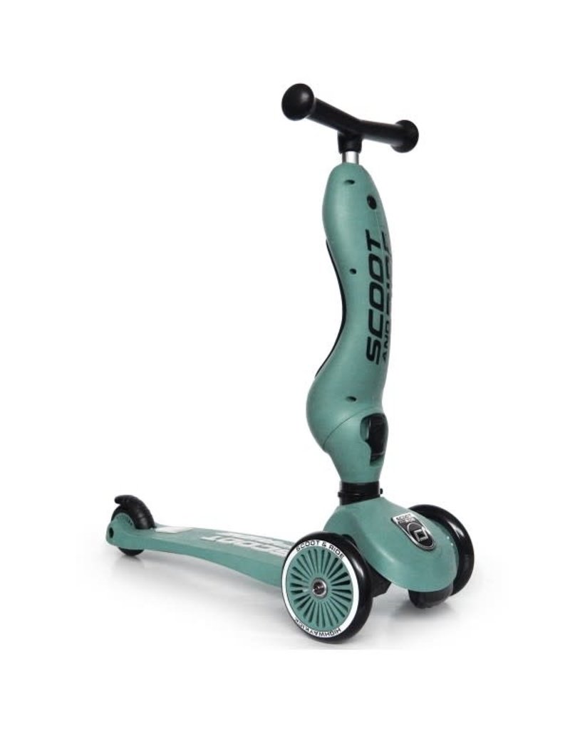 Scoot and Ride Loopfiets/step highwaykick 1 Scoot & Ride - forest