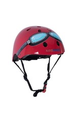 KiddiMoto Helm Red Goggle Medium