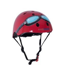 KiddiMoto Helm Red Goggle Medium