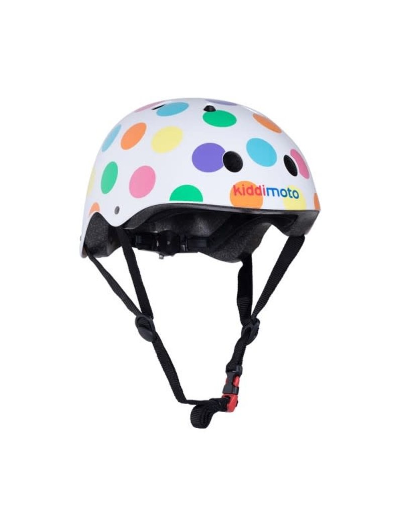 KiddiMoto Helmet - Pastel Dotty - S