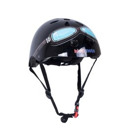 KiddiMoto Helm Black Goggle Medium