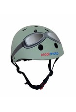 KiddiMoto Helmet - Goggle - Pastel Green - M