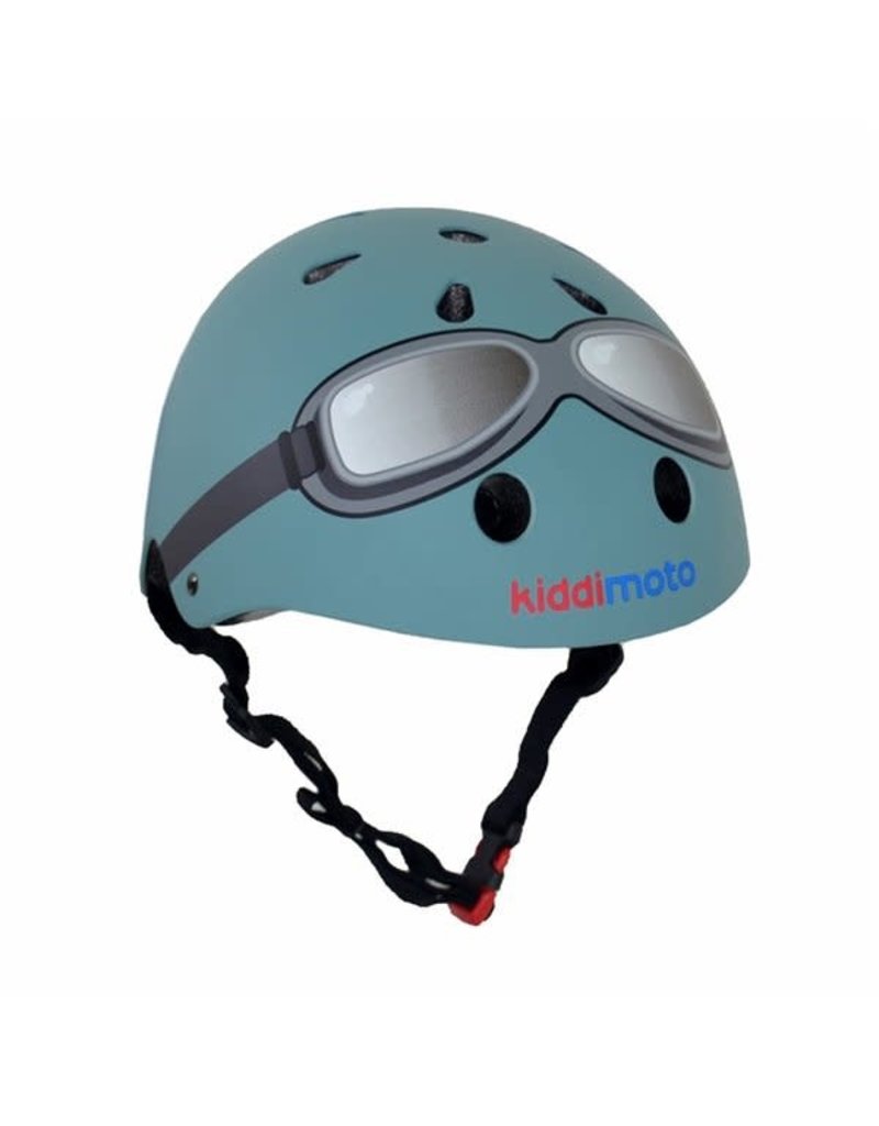 KiddiMoto Helmet - Goggle - Pastel Blue - M