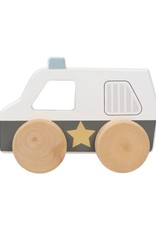 Tryco Wooden Police Car Toy