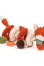 JellyCat Cordy Roy Baby Fox Spiral Activity Toy