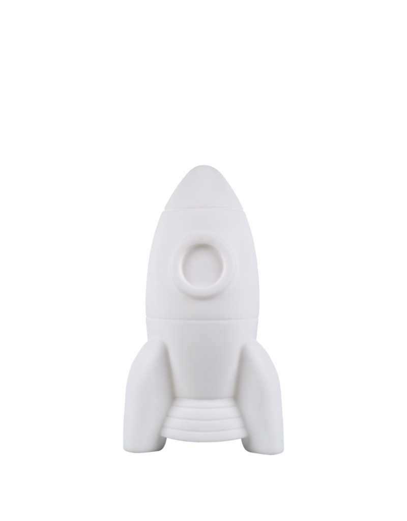 Flow Nachtlamp - Rocket Apollo - wit