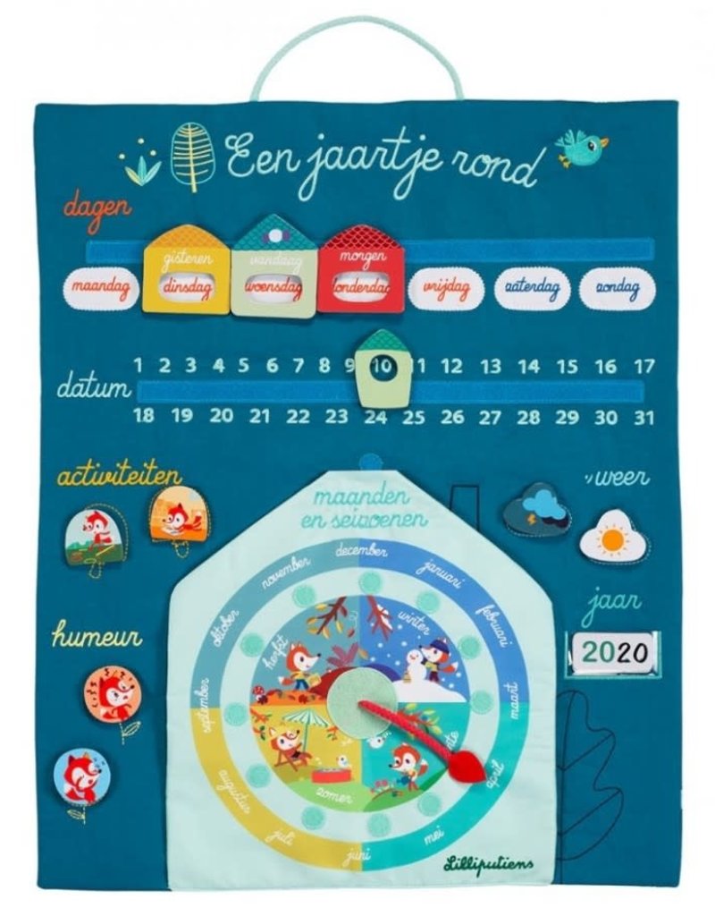 Lilliputiens Een jaartje rond - Mijn eerste kalender