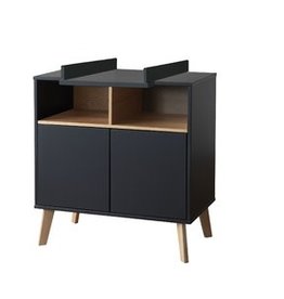 Pericles Commode + Verlengstuk - Style Black 2-deuren