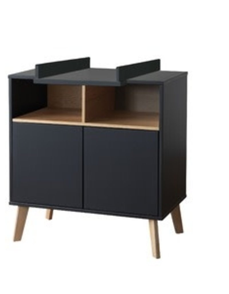 Pericles Commode + Verlengstuk - Style Black 2-deuren