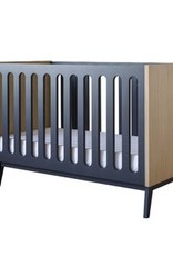 Pericles Baby Bed 120x60cm Omvormbaar tot zitbank - Oak