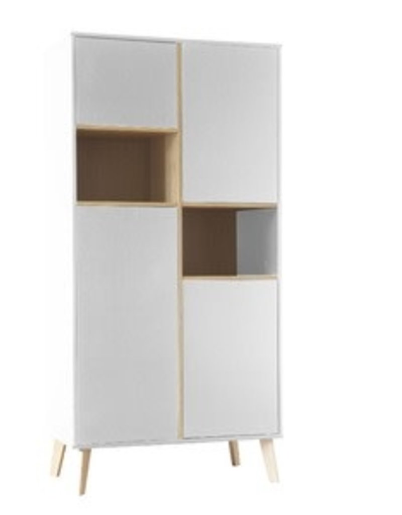 Pericles Kast 4 deuren - Style White