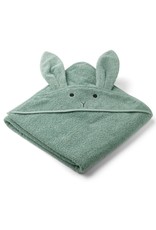 Liewood Augusta Hooded Junior Towel - Rabbit Peppermint