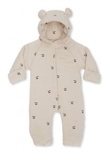 Konges Sløjd New born onesie with hood Cherry