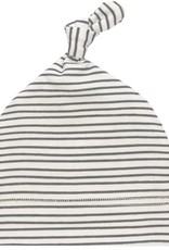 Lässig Interlock Beanie GOTS Striped Grey/Anthra