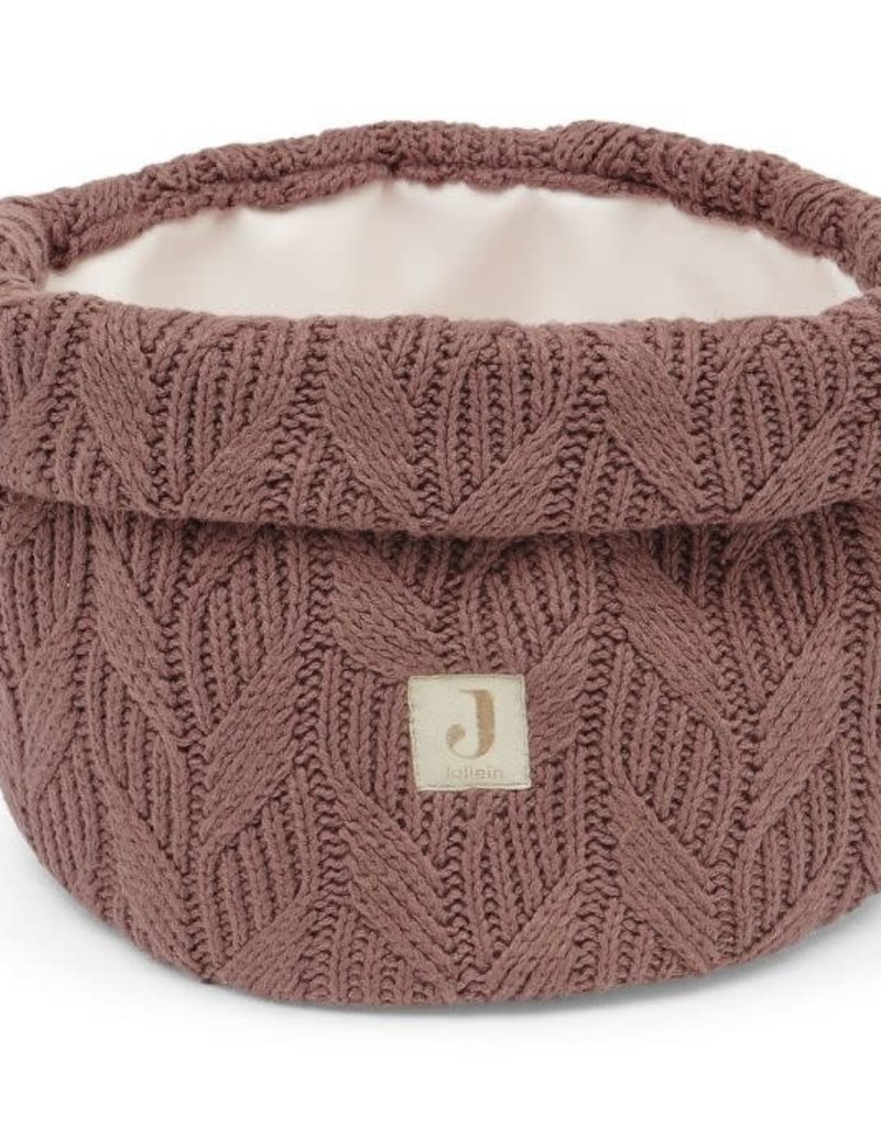 Jollein Basket Spring Knit Chestnu