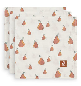 Jollein 3 hydrophilic multi cloths small Pear 70x70 cm