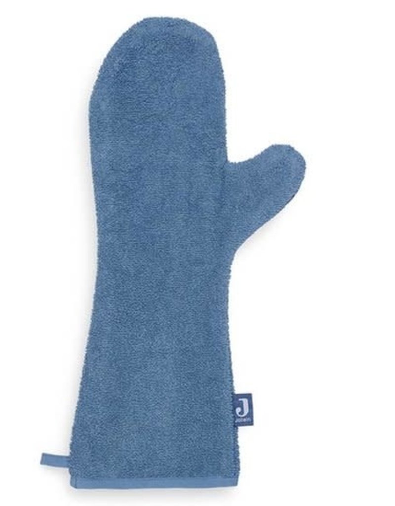 Jollein Wash Cloth Terry Jeans Blue