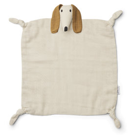 Liewood Agnete Cuddle Cloth - Dog / Sandy mix