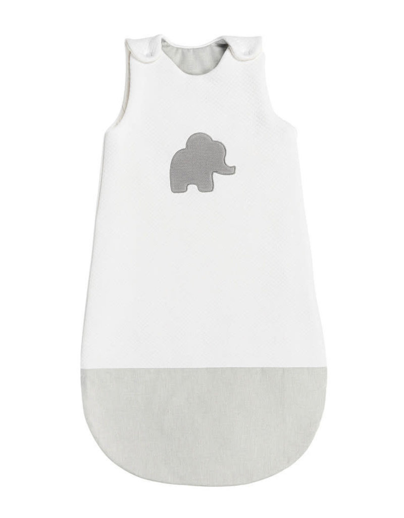 Nattou Slaapzak Baby Olifant Tembo - 90cm - Wit