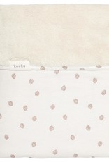 Koeka Wiegdeken Teddy Oaky - 75x100 cm  - 108 Warm White