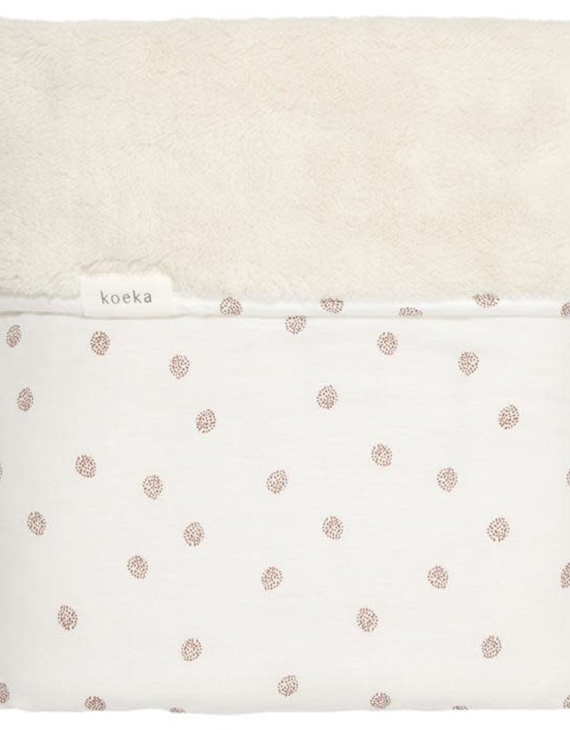 Koeka Wiegdeken Teddy Oaky - 75x100 cm  - 108 Warm White