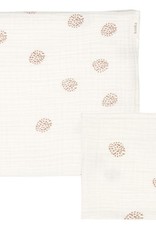 Koeka Swaddle met spuugdoek - 108 Warm White