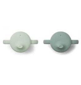 Liewood Lot de 2 Gobelets Neil - Mint Mix