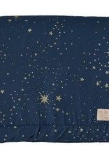 Nobodinoz Laponia Blanket Small 140x100 Gold Stella / Night Blue