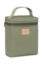 Nobodinoz Baby on the go insulated baby bottle and lunch bag • olive green