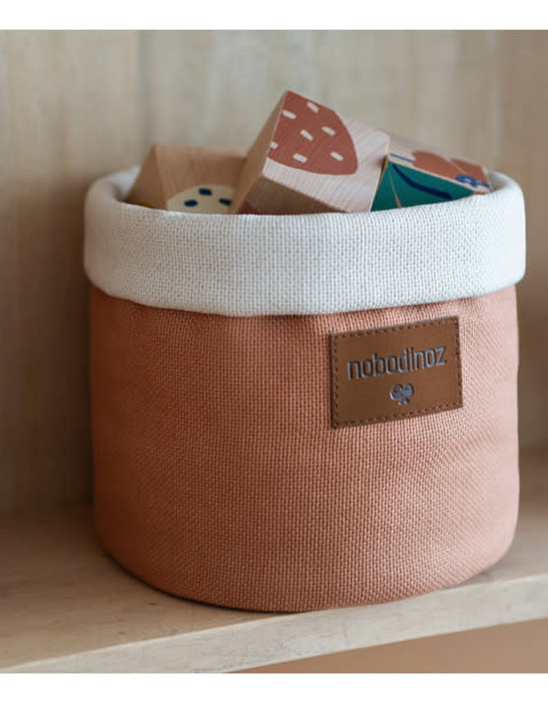 Nobodinoz Tango Basket • Sienna Brown • Small