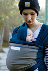 Love Radius THE "JPMBB ORIGINAL" BABY WRAP - PEACOCK BLUE, ELEPHANT