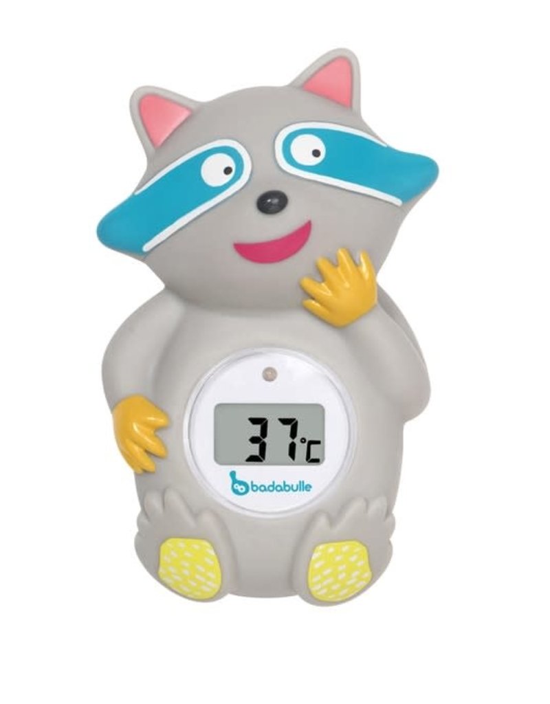 Badabulle Badthermometer Raccoon