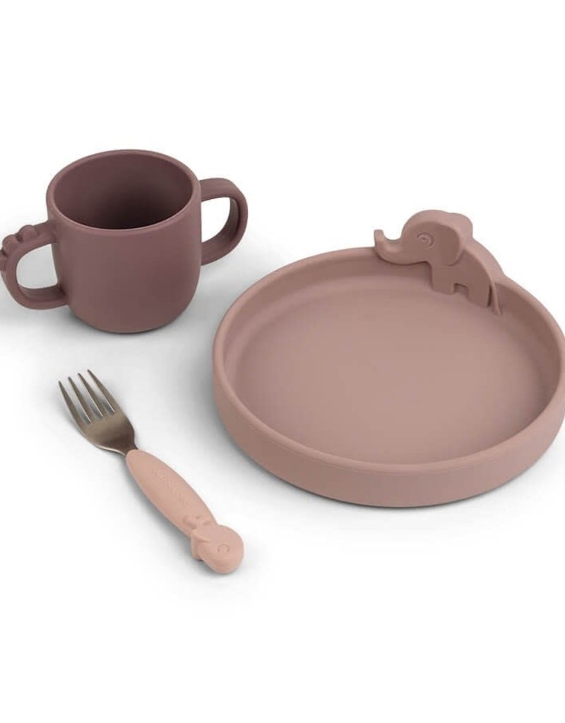 Done by Deer Peekaboo Dinner Set  Deer Friends Powder