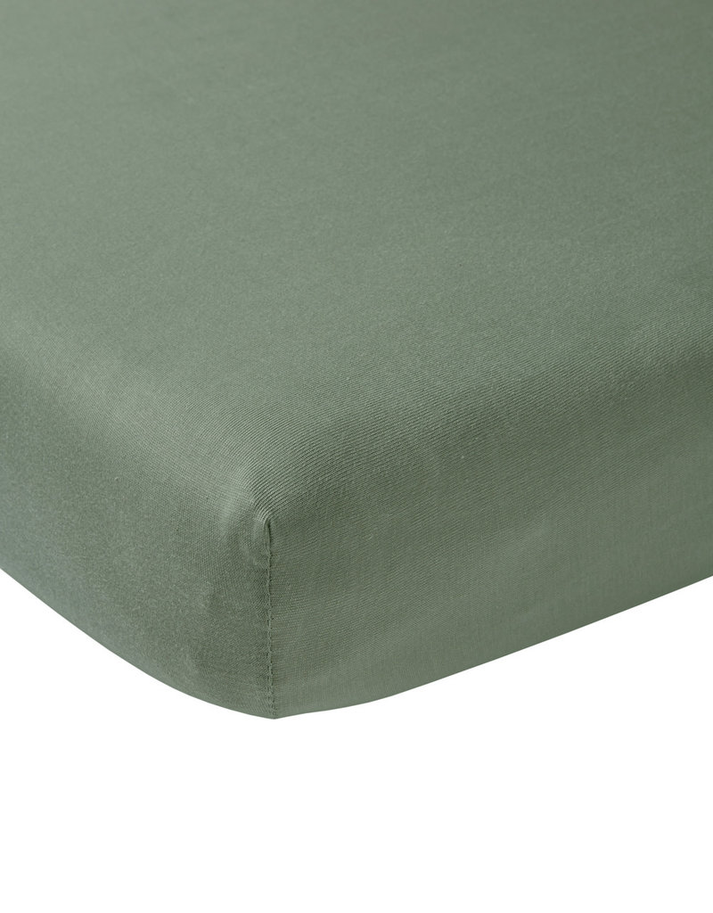 Meyco JERSEY HOESLAKEN - FOREST GREEN - 70X140/150CM