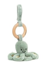 JellyCat Odyssey Octopus Wooden Ring Toy