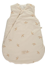 Nobodinoz Cocoon midseason sleeping bag • nude haiku birds natural • 6-18m